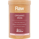 Amazonia Raw Organic Iron Apple Blackcurrant