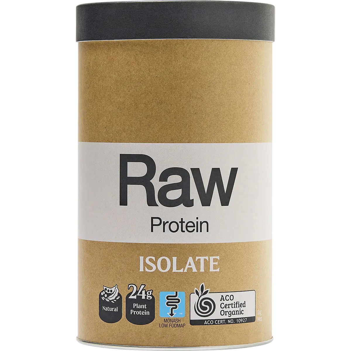 Amazonia Raw Protein Isolate Natural — front pack image (UHP)