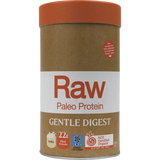Amazonia Raw Gentle Digest Paleo Protein Vanilla 500g — front pack image (UHP)