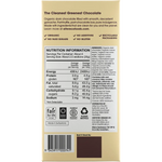 Alter Eco Chocolate Organic Creme Brulee Dark Truffle Thins 12x84g — back of pack and product information