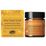 Antipodes Kiwi Seed Gold Luminous Eye Cream 30ml — front pack image (UHP)