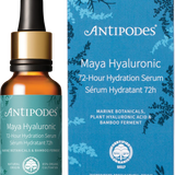 Antipodes Maya Hyaluronic 72-Hour Hydration Serum 30ml — front pack image (UHP)