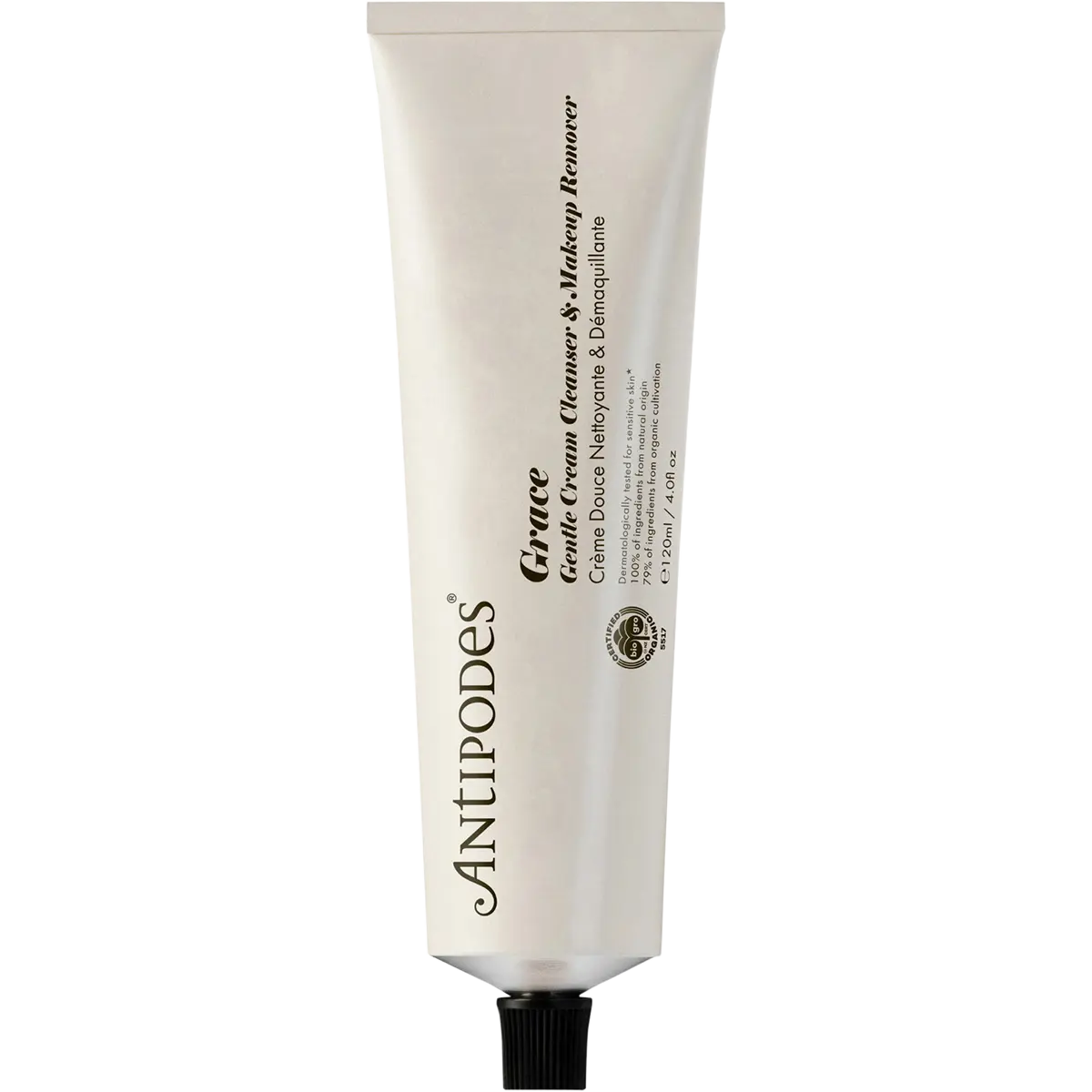 Antipodes Organic Grace Gentle Cream Cleanser & Makeup Remover 120ml — official UHP product image 2