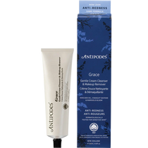 Antipodes Organic Grace Gentle Cream Cleanser & Makeup Remover 120ml — front pack image (UHP)