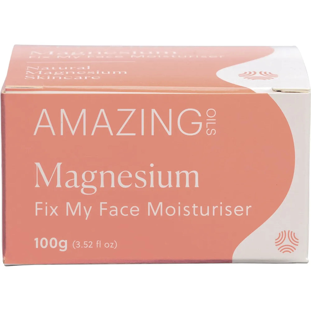 Amazing Oils Magnesium Moisturiser Fix My Face 100g