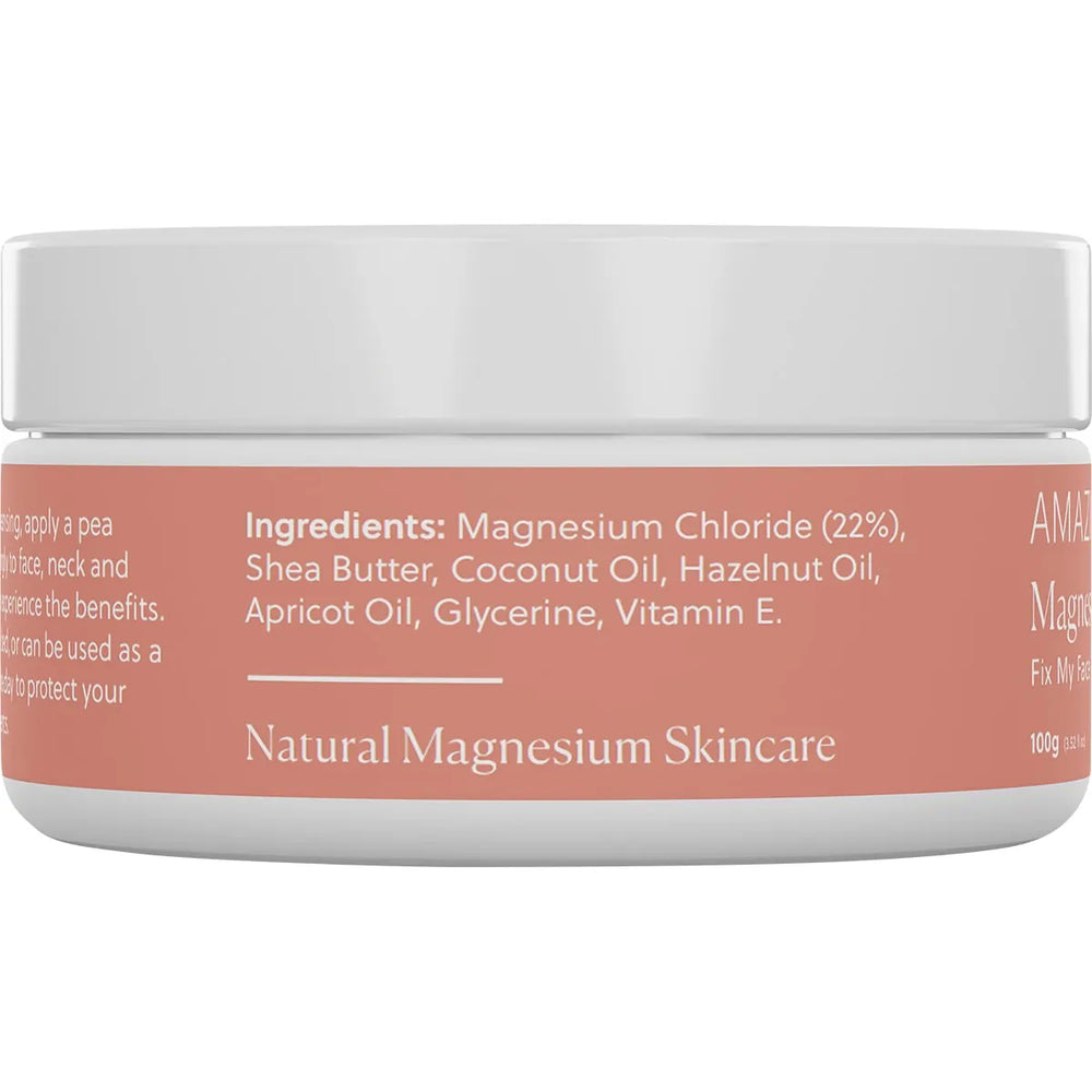 Amazing Oils Magnesium Moisturiser Fix My Face 100g