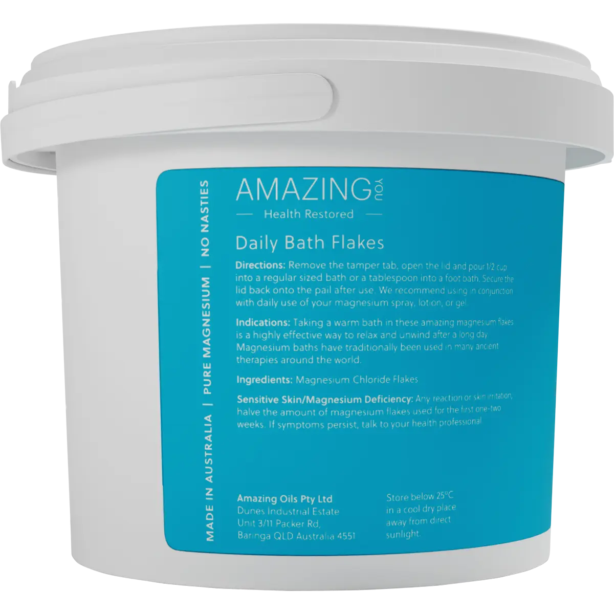 Amazing You Daily Magnesium Flakes 800g — UHP secondary/back image