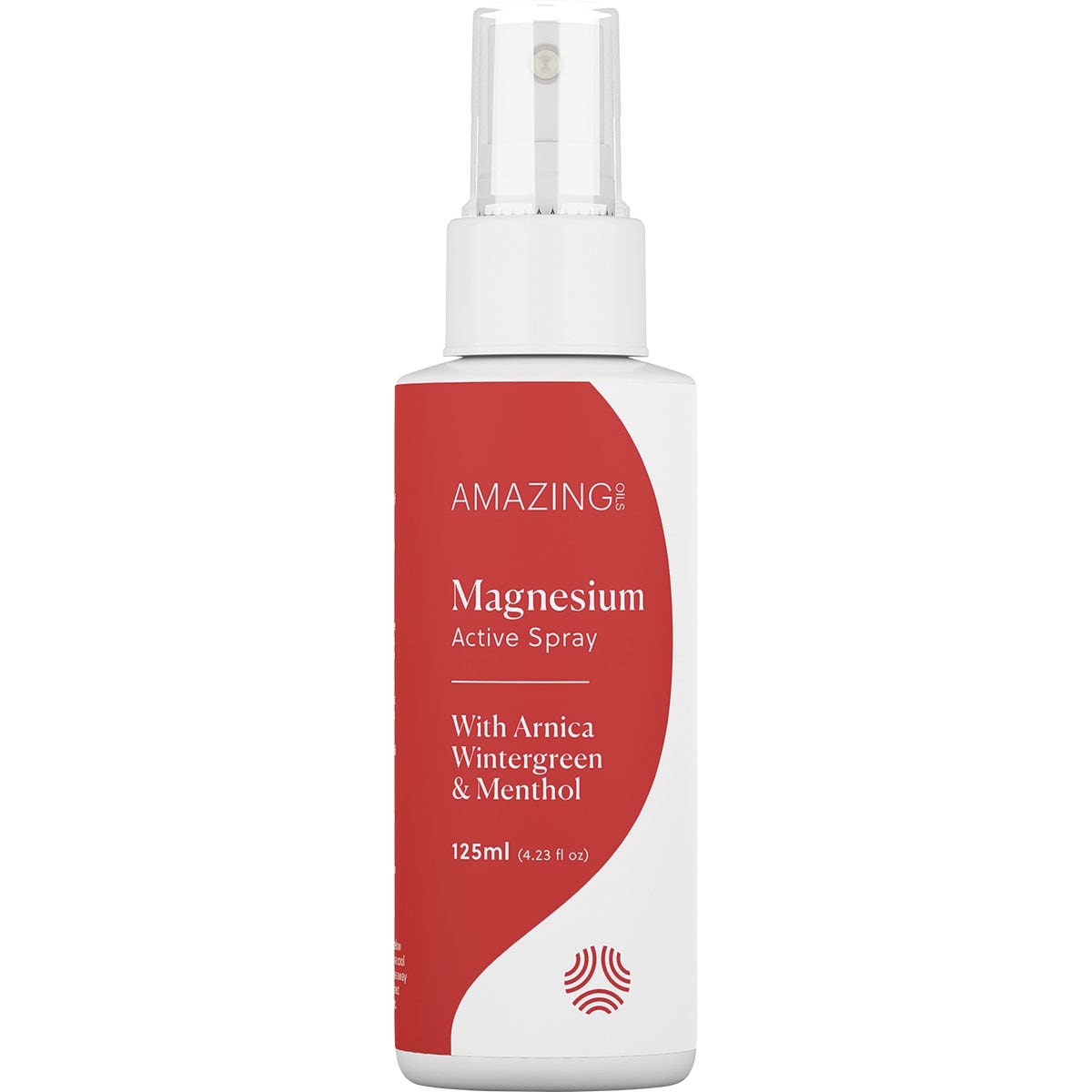 (Clearance!) Amazing Oils Magnesium Active Spray With Arnica, Wintergreen & Menthol 125ml