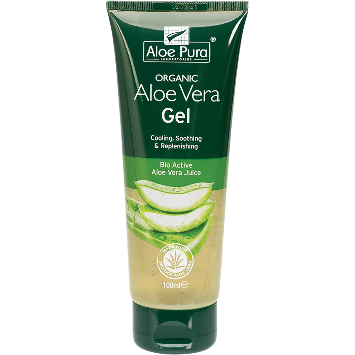 Aloe Pura Organic Aloe Vera Gel — front pack image (UHP)