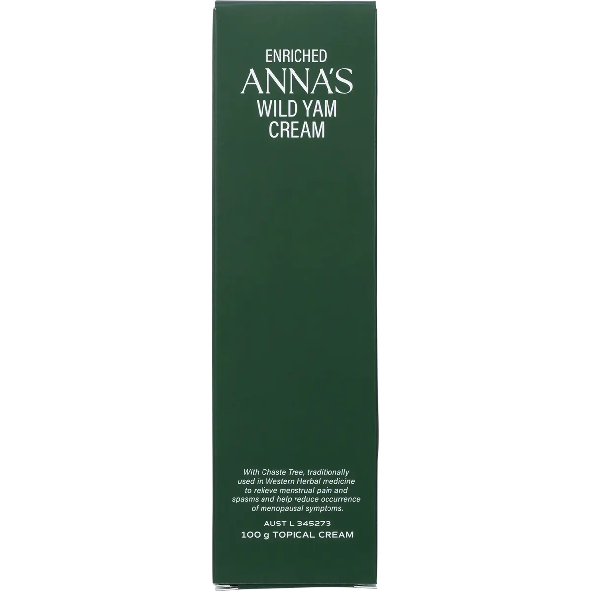 Anna's Wild Yam Cream (Her) Menstrual & Menopausal Symptoms 100g — official UHP product image 3