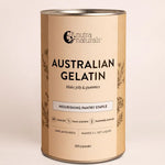 Nutra Naturals Australian Gelatin 500g — official Nutra Naturals product photograph
