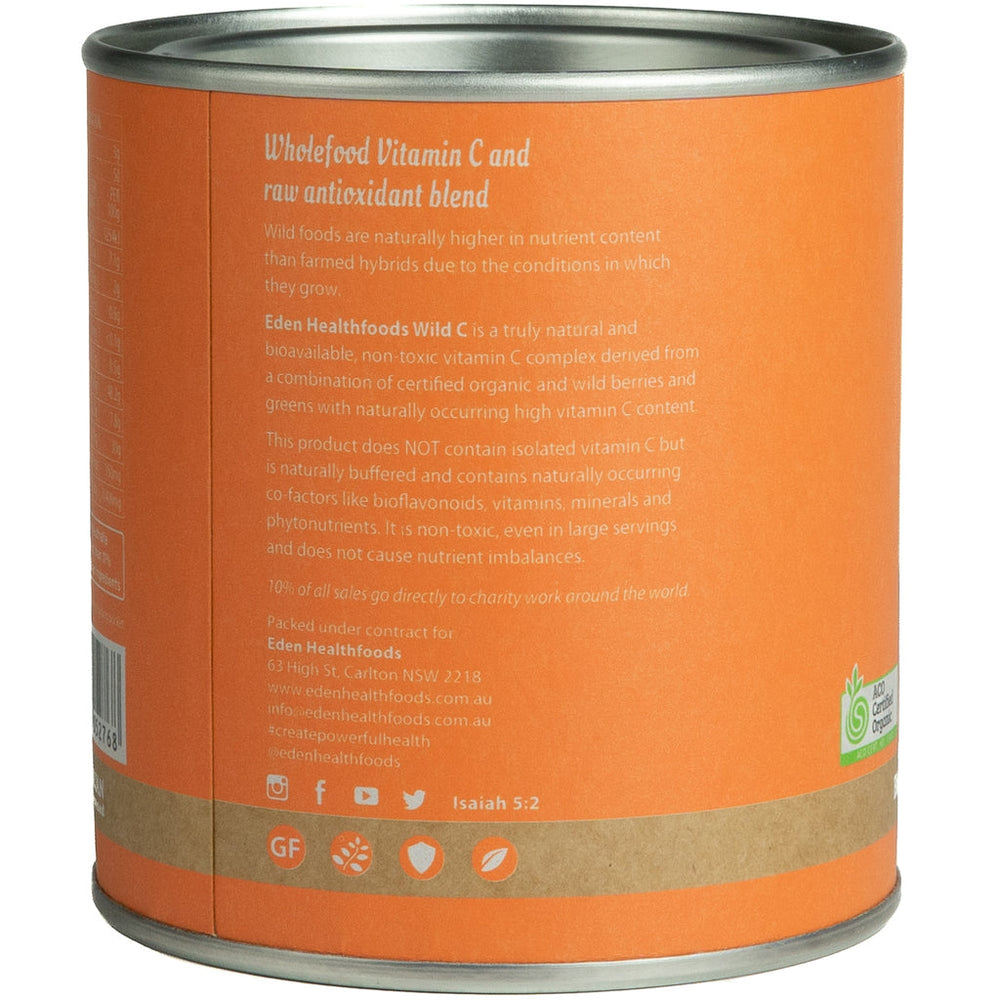 Eden Healthfoods - Wild C Natural Vitamin C Powder 150g