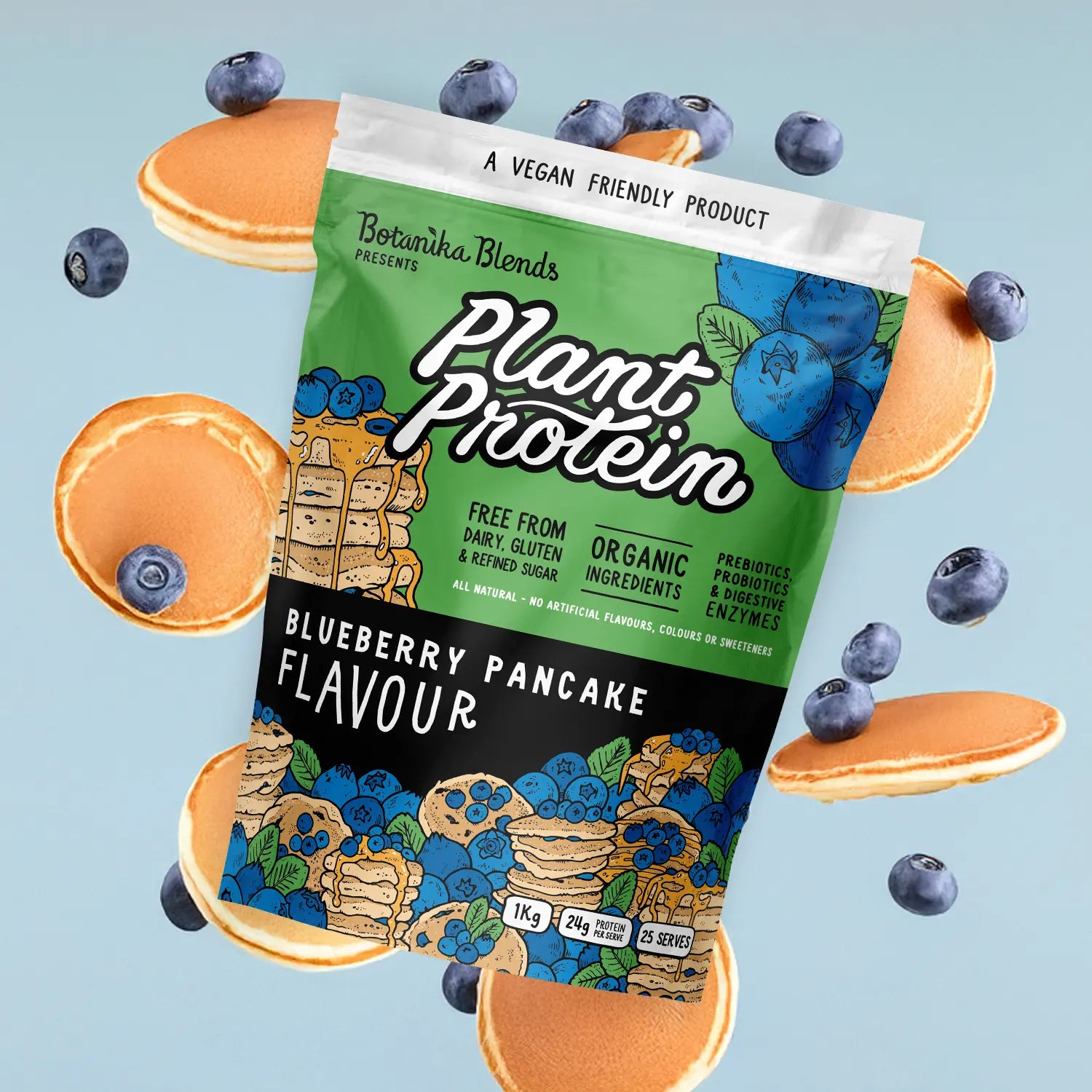 Botanika Blends Plant Protein Blueberry Pancake product image 3