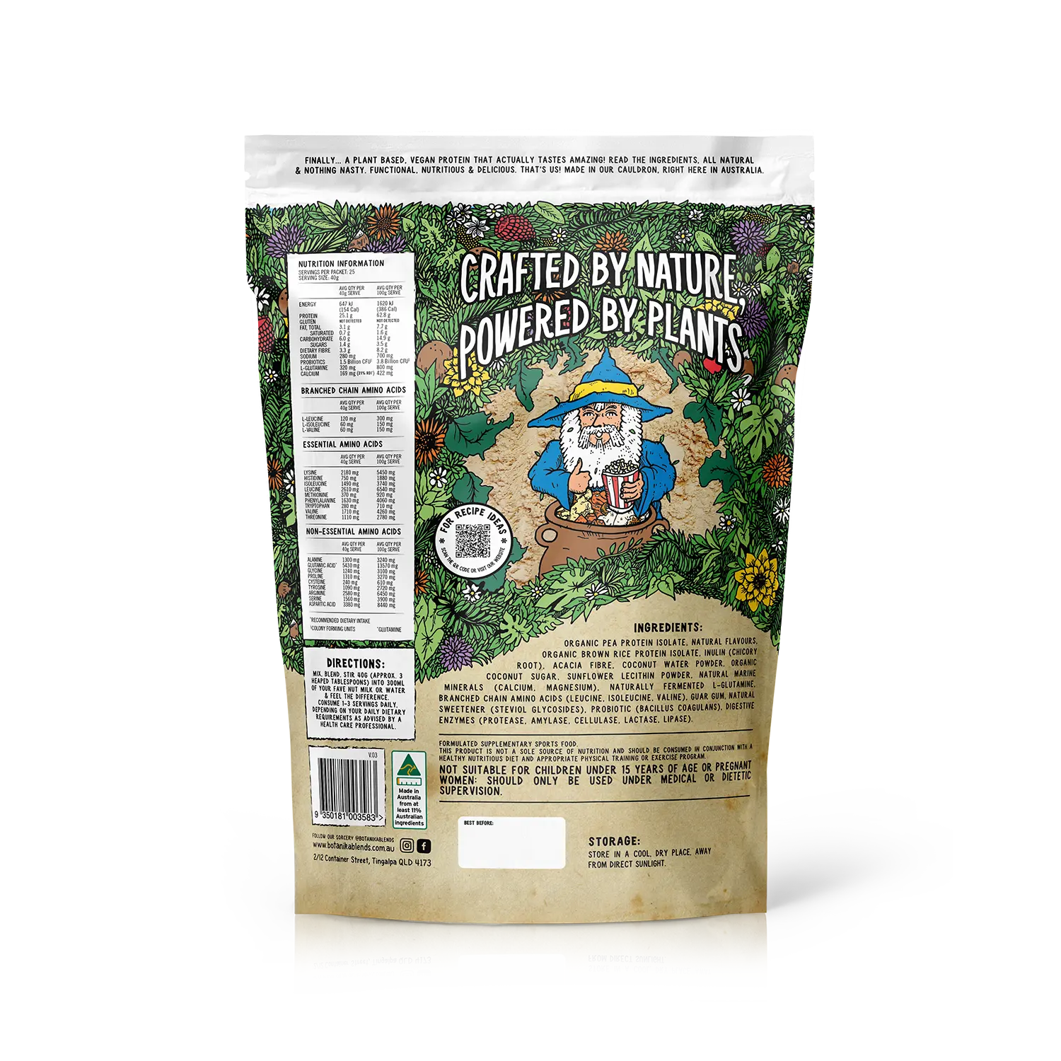 Botanika Blends Plant Protein Caramelised Popcorn – product image
