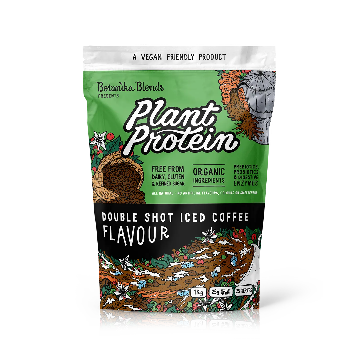 Botanika Blends Plant Protein Double Shot Iced Coffee – 1kg
