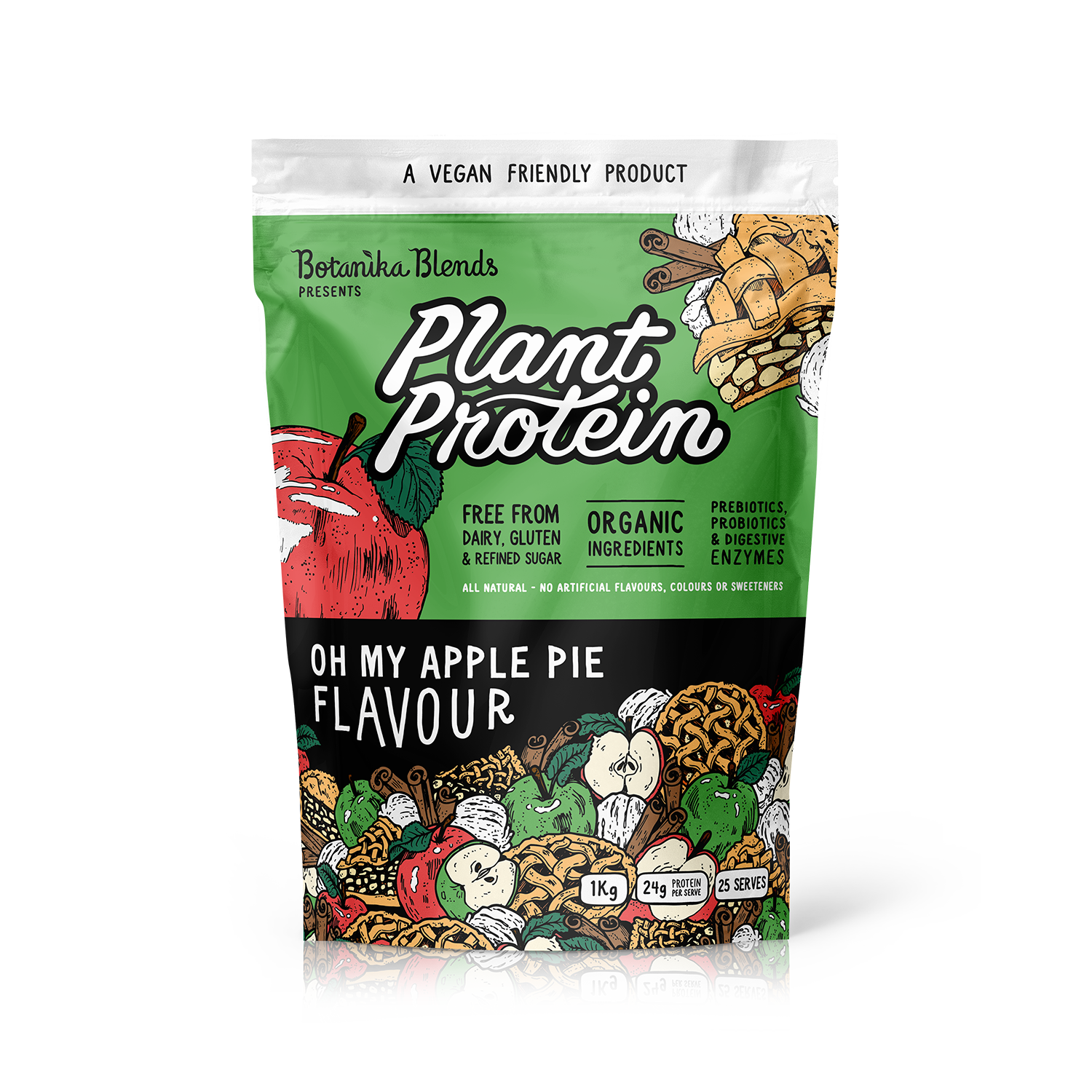 Botanika Blends Plant Protein Oh My Apple Pie — front pack image