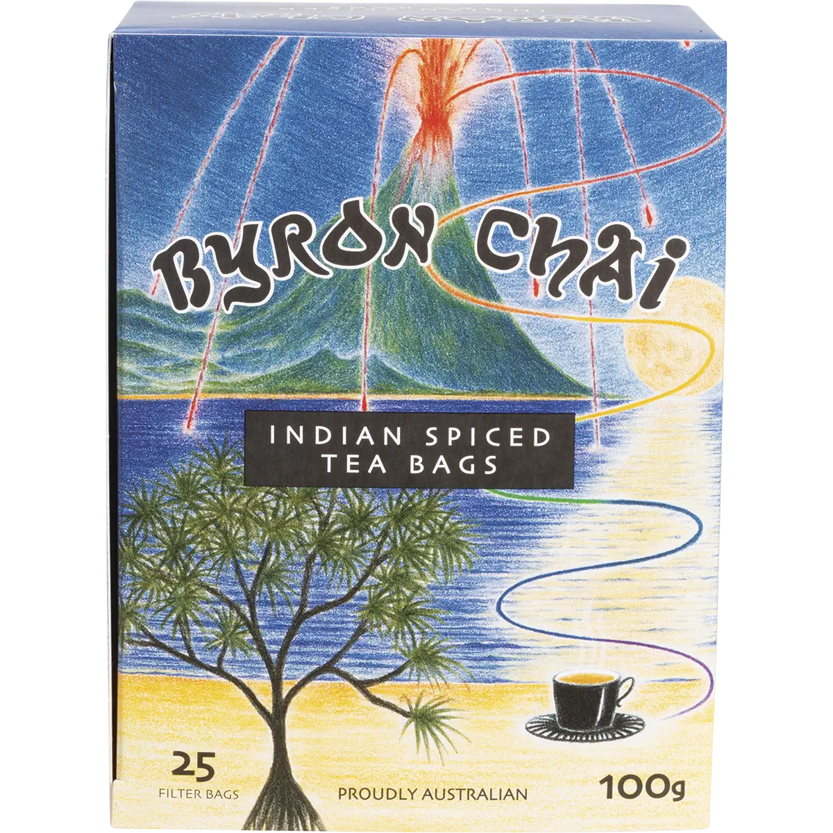 Byron Chai Indian Spiced Tea Bags 25pk