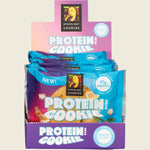 Byron Bay Cookie Company Protein Cookie White Choc Macadamia 12x60g Byron Bay Cookies