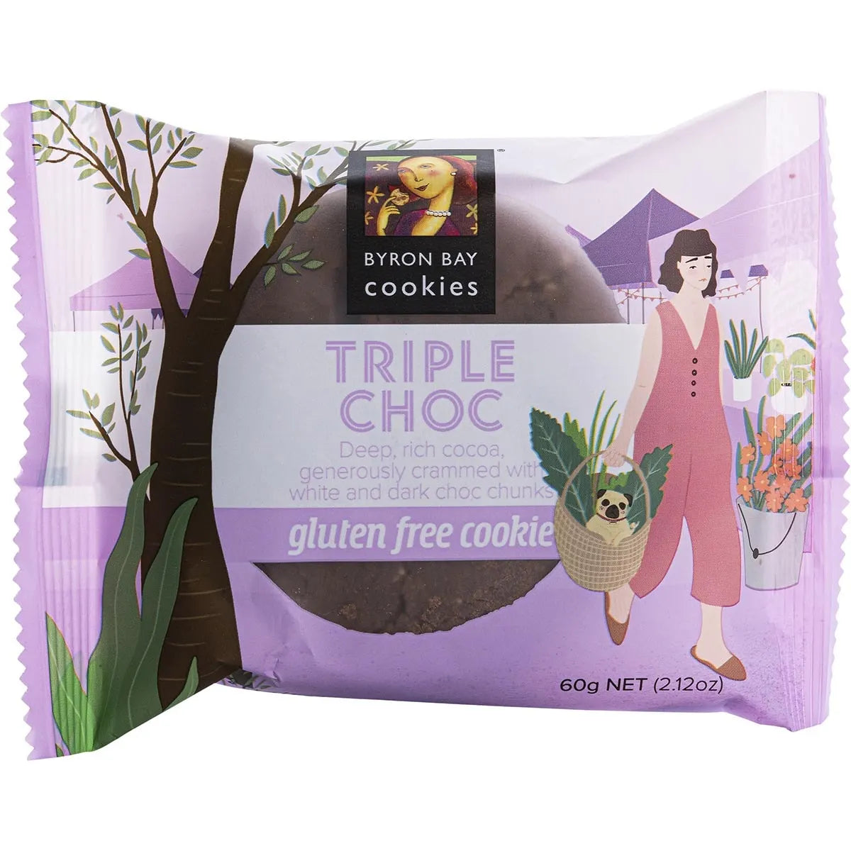 Byron Bay Gluten Free Cookies 12 x 60g