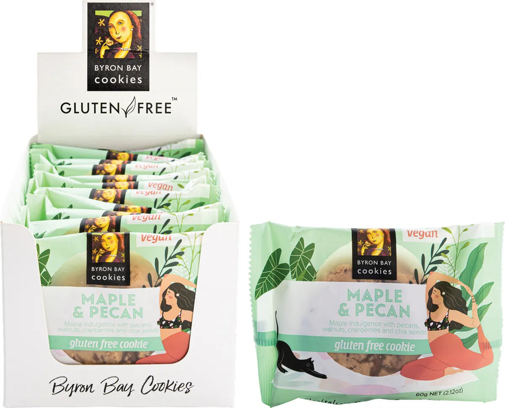 Byron Bay Gluten Free Cookies 12 x 60g