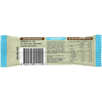 Blue Dinosaur Protein + Fibre Bar Choc Pistachio 12x50g — back of pack and product information