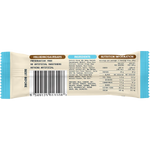Blue Dinosaur Protein + Fibre Bar Coconut Choc Chip 12x50g — back of pack and product information