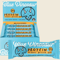 Blue Dinosaur Protein Bar Peanut Butter 12 x 60g Blue Dinosaur
