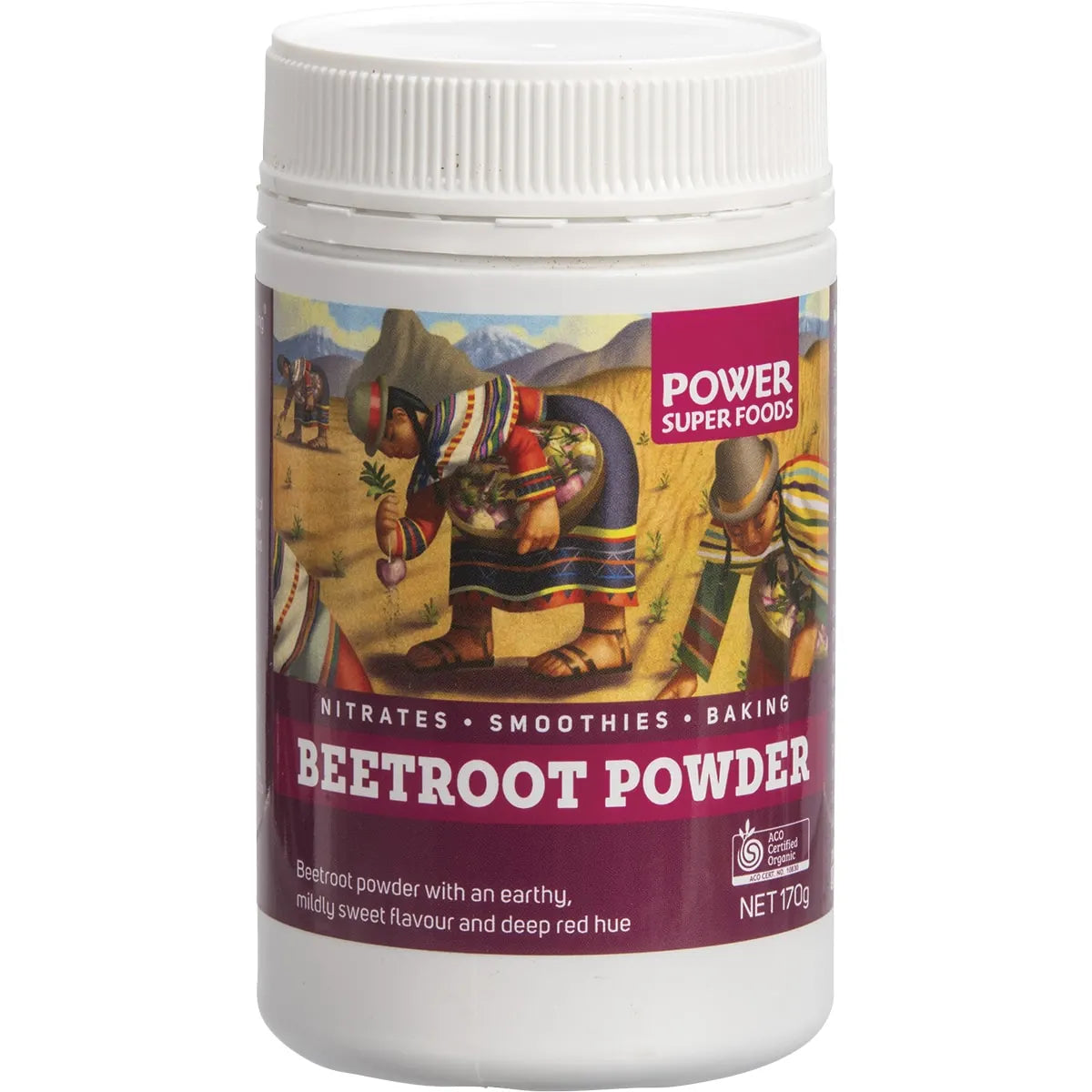 Power Super Foods Beetroot Powder - Origin 170g