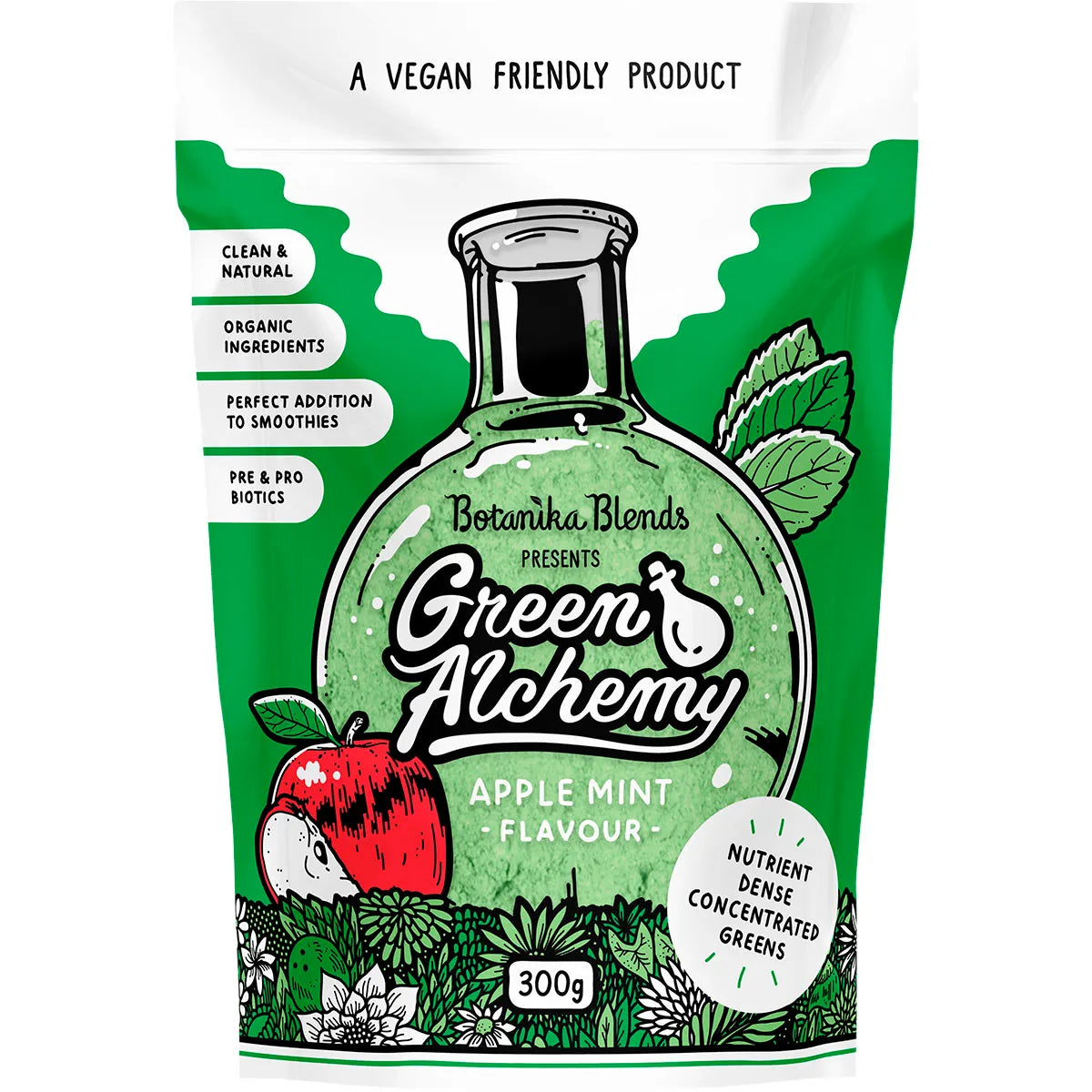 Botanika Blends Green Alchemy Nutrient Dense Greens Apple Mint