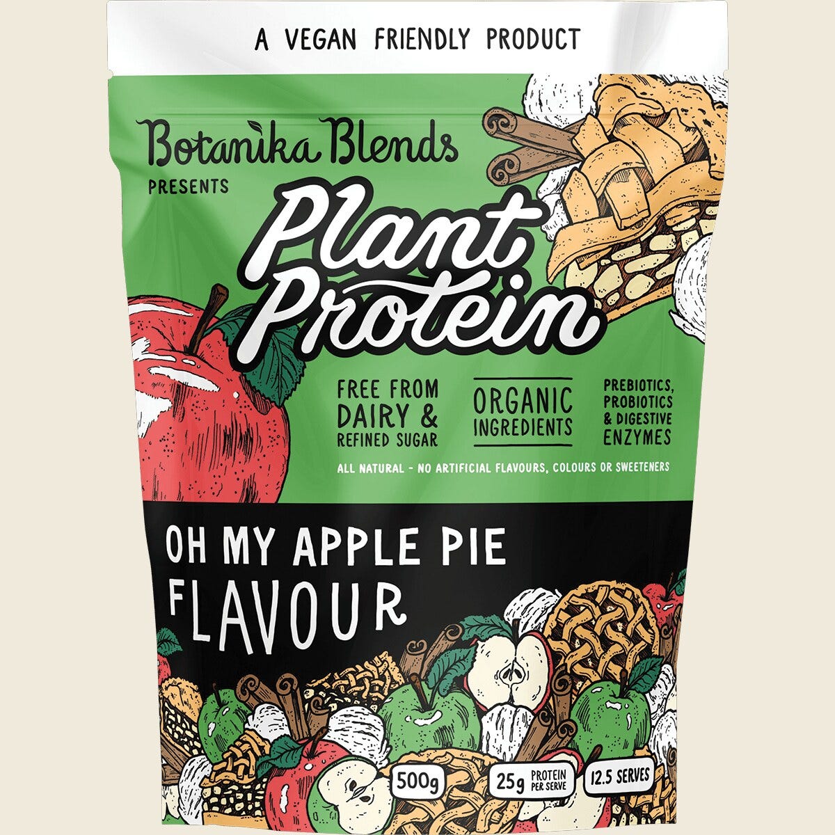 Botanika Blends Apple Pie 500g — exact UHP BT86 image