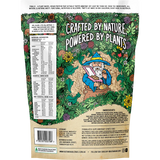 Botanika Blends Plant Protein Custard Filled Cinnamon Donut 500g — back of pack and product information