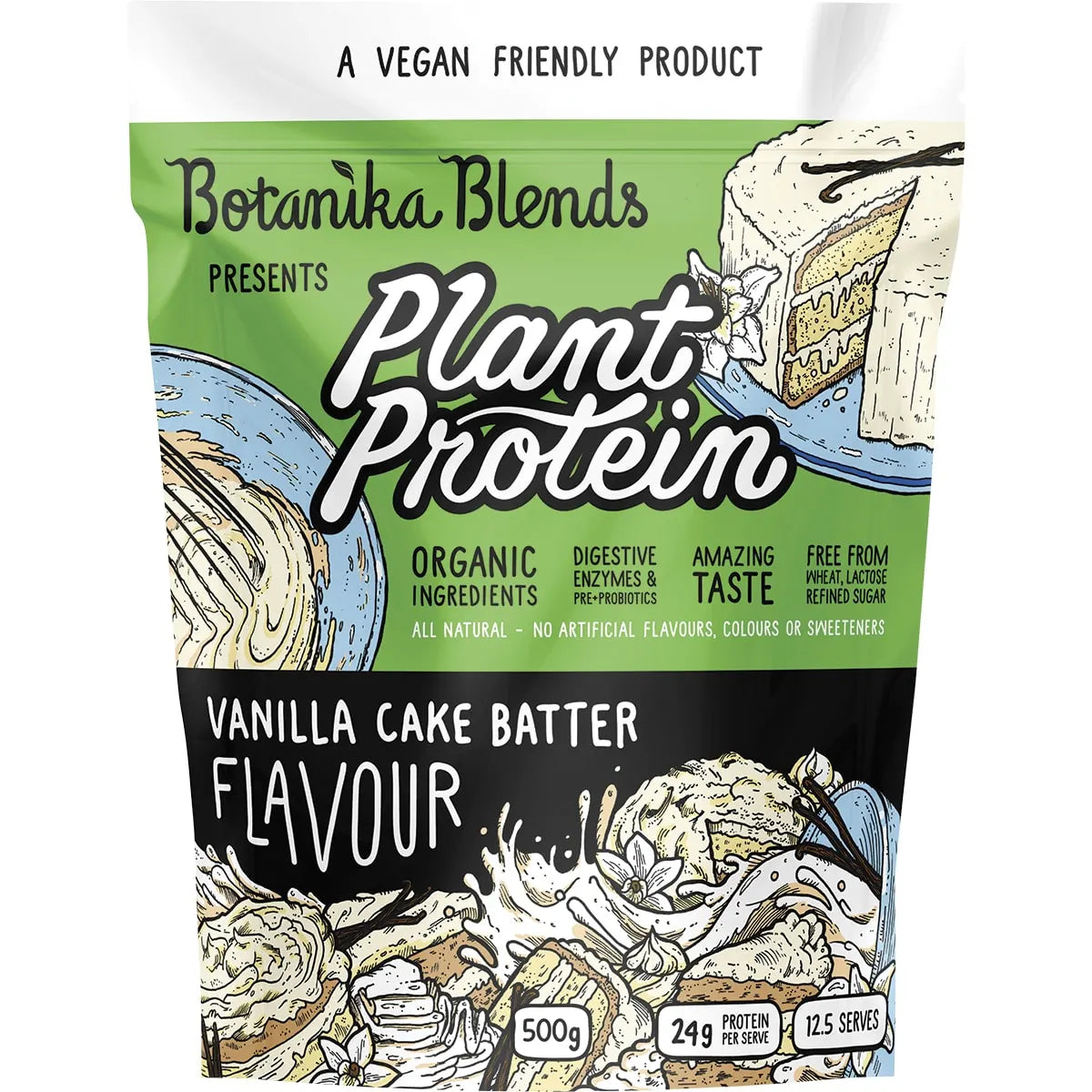 Botanika Blends Plant Protein Vanilla Cake Batter