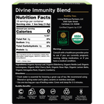 Buddha Teas Organic Herbal Divine Immunity  18 Sachets — back pack image (UHP)