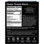 Buddha Teas Organic Herbal  Sleepy Temple Blend 18 Sachets — back pack image (UHP)