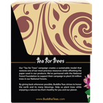Buddha Teas Organic Herbal Turmeric Ginger Tea 18 Sachets — side pack image (UHP)