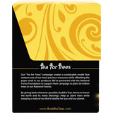 Buddha Teas Organic Herbal Tea Zen Cleanse Blend 18 Sachets — side pack image (UHP)
