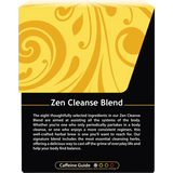 Buddha Teas Organic Herbal Tea Zen Cleanse Blend 18 Sachets — side pack image (UHP)