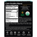 Buddha Teas Organic Herbal Tea Bags Calm Buddha Blend 18 Sachets — back pack image (UHP)