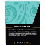 Buddha Teas Organic Herbal Tea Bags Calm Buddha Blend 18 Sachets — side pack image (UHP)