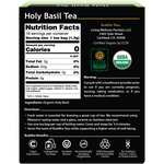 Buddha Teas Organic Herbal Holy Basil Tea (Tulsi) 18 Sachets — back pack image (UHP)
