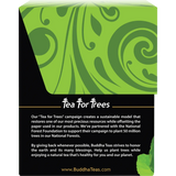 Buddha Teas Organic Herbal Holy Basil Tea (Tulsi) 18 Sachets — side pack image (UHP)