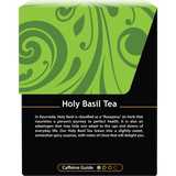 Buddha Teas Organic Herbal Holy Basil Tea (Tulsi) 18 Sachets — side pack image (UHP)