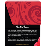 Buddha Teas Organic Herbal Raspberry Leaf Tea 18 Sachets — side pack image (UHP)
