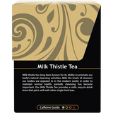 Buddha Teas Organic Herbal Milk Thistle Tea 18 Sachets — side pack image (UHP)