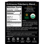 Buddha Teas Organic Herbal Tea Bags Echinacea Elderberry Blend 18pk — back pack image (UHP)