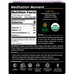 Buddha Teas Organic Herbal Tea Bags Meditation Moment 18pk — back pack image (UHP)