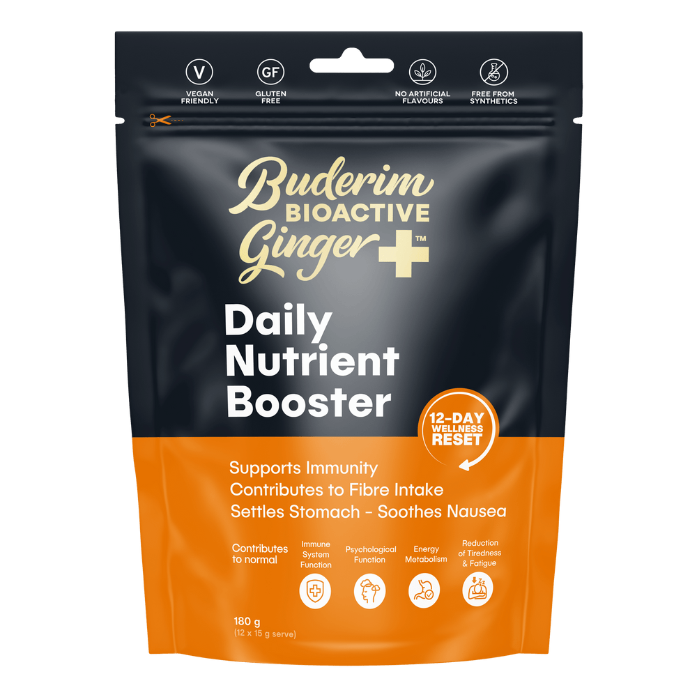 Buderim Ginger Bioactive + Daily Nutrient Booster 180g