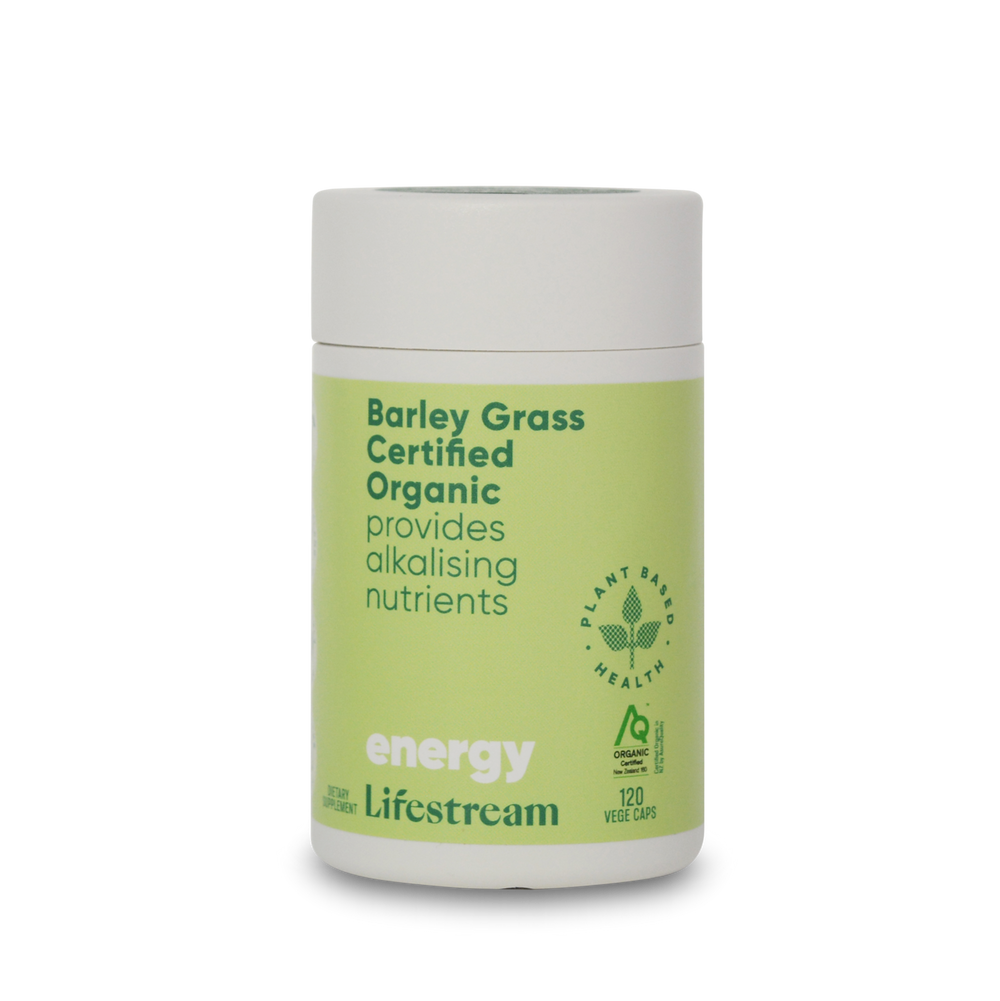 Lifestream Barley Grass Certified Organic Capsules