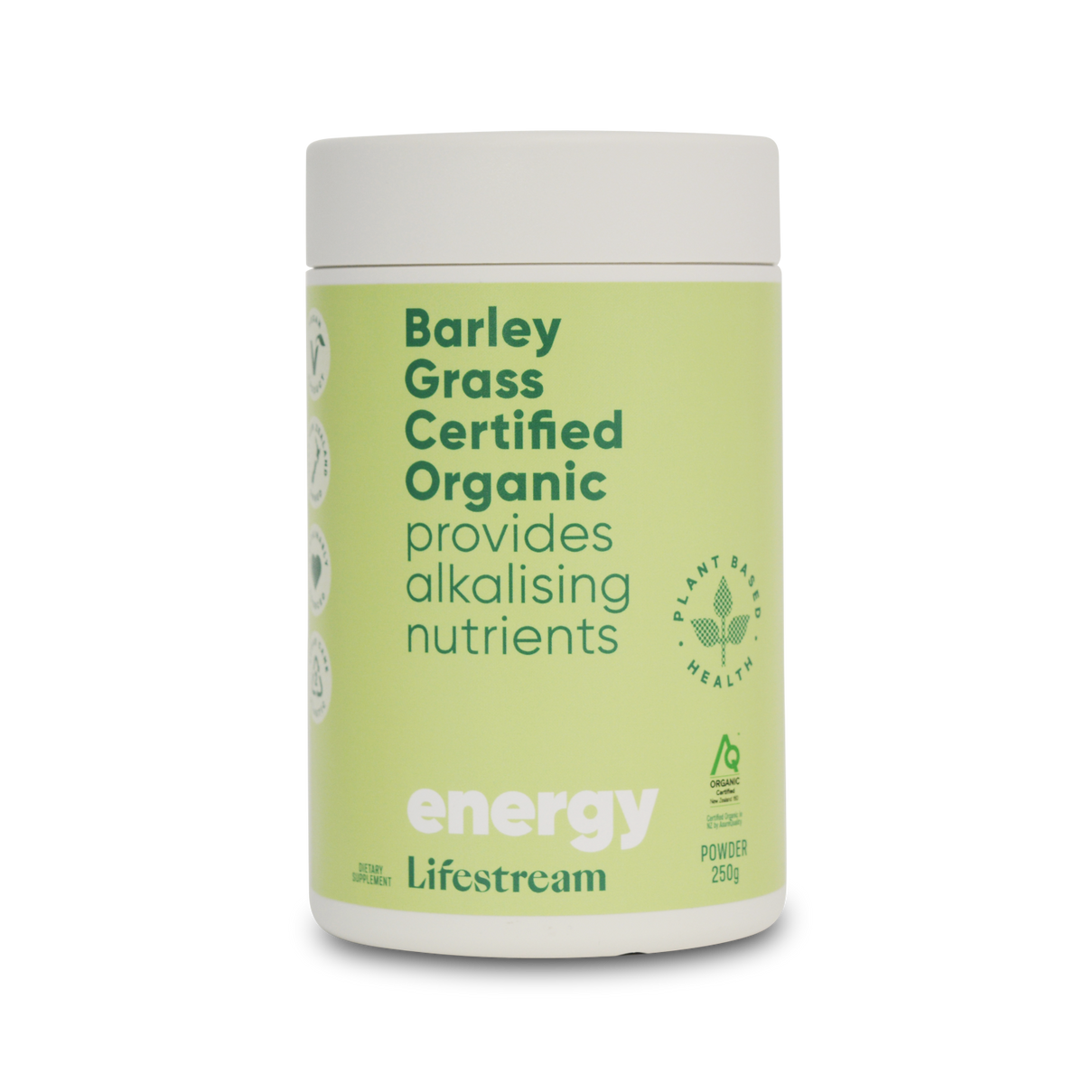 Lifestream Barley Grass Certified Organic Powder