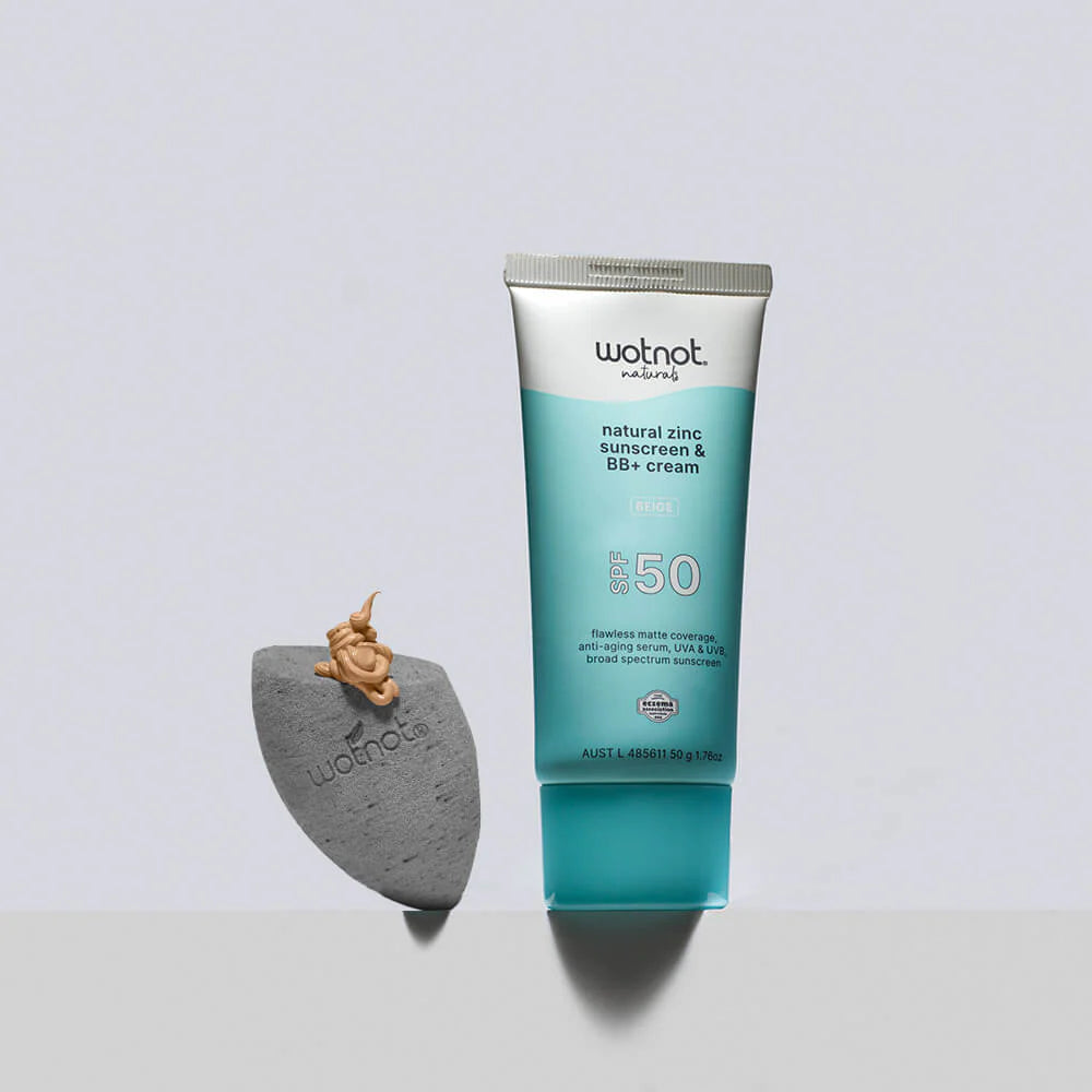 WotNot Natural Zinc Sunscreen & BB+ Cream SPF50